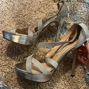 Nina New York sparkle heels